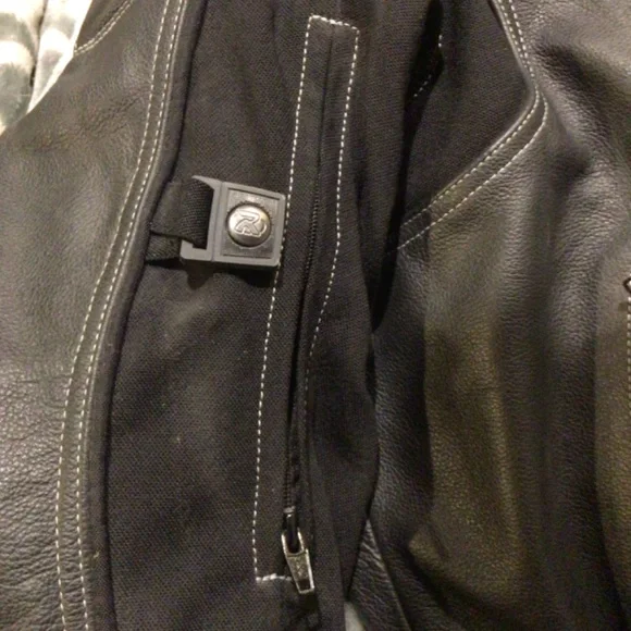Joe Rocket leather motorcycle jacket